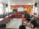 宿松县趾凤乡中心小学召开党史学习教育推进会
