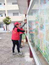 潜山市源潭中心小学开展党员实践活动日