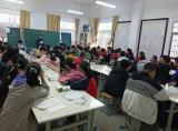 宿松县实验中学组织学生参加全国第十届少儿书法、硬笔书法大赛
