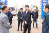 张劲松督导潜山市源潭中心小学扩模工程建设情况
