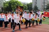 偶像引领 合肥市芙蓉小学运动会开幕式弘扬体育精神