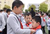 舒城县实验小学西校区隆重举行少先队入队仪式