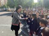 合肥市荣城幼儿园教育集团：开展“保护地球 珍爱家园”主题升旗仪式
