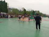 宿松縣花涼中學(xué)第二屆學(xué)生籃球聯(lián)賽開幕
