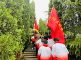 童心向党 缅怀先烈 —— 叶集明强学校开展“红领巾学党史”暨清明祭扫活动