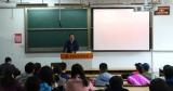 安徽医学高等专科学校副校长王劲松参加公共基础学院教职工大会