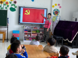 童心向党，献礼百年 ——潜山市实验幼儿园开展“童心向党，我向党旗敬个礼”主题教育活动