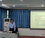 朱庆丰副校长联系安庆医药高等专科学校药学系教工党支部上党课