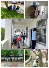 潜山市油坝乡中心学校开展新时代劳动教育活动