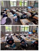 未雨绸缪强意识  居安思危筑防线  —— 金寨县思源实验学校举行5.12防震应急疏散演练