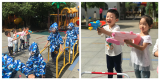 紅色“跡”憶 暢玩六一 ——合肥市宿州路幼兒園開展六一趣殖紅色經(jīng)典游戲活動