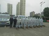 身边的“雷锋”——六安市蓝天救援队  义务消毒助力学校抗疫