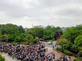 怀宁县新安中学防灾减灾日举行安全疏散演练