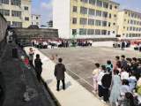潜山市河镇初中举行防火消防演练活动