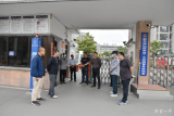 界首一中：排查校园安全隐患  为高考保驾护航