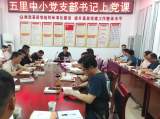 宿松縣五里鄉(xiāng)中心小學(xué)黨支部書記講黨史學(xué)習(xí)教育專題黨課