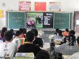 保障学生安全  建设阳光校园                                           ——潜山四中举行安全教育系列活动