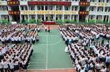 岳西县实验小学党支部举行新队员入队仪式 暨优秀学生表彰会