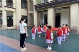 “目”浴阳光 爱护眼睛——合肥市双岗幼儿园教育集团源水分园主题升旗仪式