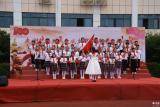 合肥市和平小学花冲分校举行“庆祝中国共产党成立100周年唱红歌比赛”活动