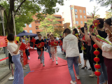 庐阳高级中学高三学子离校：七彩青春逐梦想，宝剑出鞘战高考            