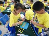 合肥市永红路小学开展“童心向党，快乐成长”红色主题游园会