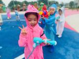 “戏水童年 快乐一夏”  ——荣幼教育集团菱湖分园开展“水枪大战”快乐大放送活动 