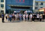 党员教师积极行动，助力疫苗接种有序进行 —— 龙亢农场小学党支部开展“我为群众办实事”活动                 