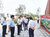 淮北市领导调研淮北一中新校区建设工作        