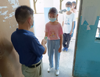 长岭中学开展疫情防控演练