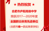 喜报！合肥市唯一获此殊荣学校     
