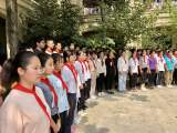 合肥一六八玫瑰园学校西校区举行孔子诞辰纪念活动