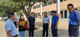 淮北市教育局领导慰问西园中学教师 