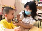 “新”相遇  “心”呵护——合肥市双岗幼儿园教育集团党、团员老师开展志愿服务活动