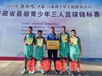 靈璧縣第二中學(xué)參加全省縣級青少年三人籃球錦標(biāo)賽獲佳績    