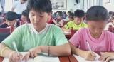 濉溪县五沟中心小学关工委举办师生书法比赛            