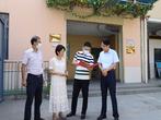 督察组到合肥市五一小学检查指导学生午餐配送工作