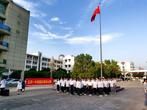 五河一中：迎國慶 唱紅歌