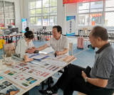 六安职业技术学院开展中医义诊活动      
