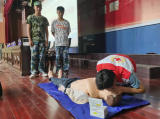 望江中学举行校园卫生健康教育暨应急救援培训讲座