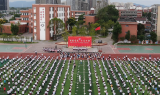 强国有我 未来可期——潜山市梅城中心小学举行2021—2022学年度第一学期开学典礼