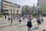合肥市翡翠学校举行“九一八”防空紧急疏散演练活动