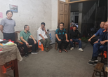 绩溪县荆州初级中学中秋节开展走访慰问特殊家庭学生活动