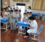 健康体检 快乐成长——合肥市胜利路小学对学生进行体检