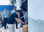 合肥经开区高刘街道开展中秋佳节前夕走访慰问活动