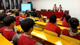 界首一中举行“无悔青春 强国有我”朗诵比赛                   