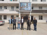 视界更清晰    未来更精彩 —— 怀远县体艺卫部门来龙亢中学抽测学生视力            