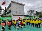 绩溪县临溪中心小学举行庆祝中国少年先锋队建队七十二周年大会