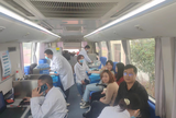 爱心有你来传递 生命因你而延续——望江三小教职工无偿献血活动