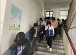望江鸦滩初中举行消防应急逃生演练活动